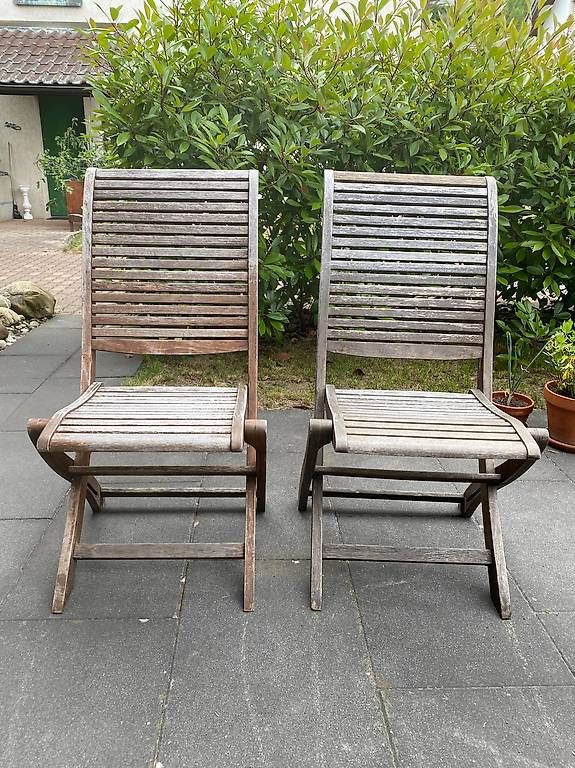 Livique Tischset: Gartentisch aus Holz – Gebraucht aus Bremgarten b. Bern von blumenwunder 3