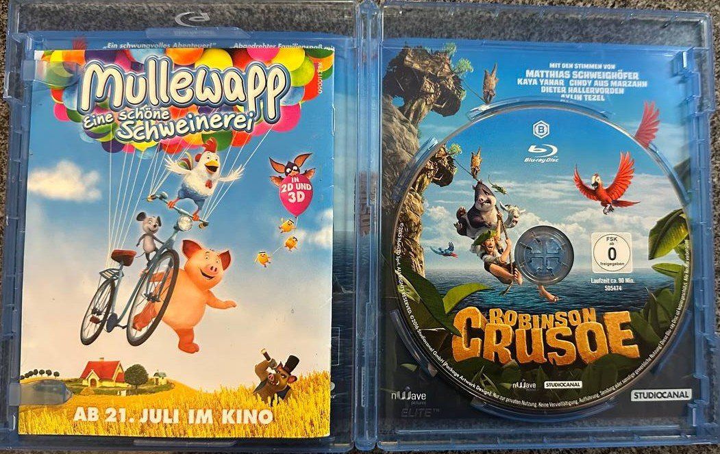 Tutti i DVDs: Robinson Crusoe - Blu-ray - Top Zustand – Usato da Beringen venduto da Mantafisch1 3