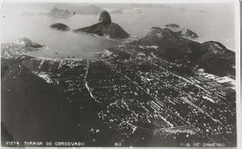 Brasilien, Rio de Janeiro, Fotokarte, 1937, Philatelie!