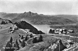 Rigi Staffel mit Pilatus bahn