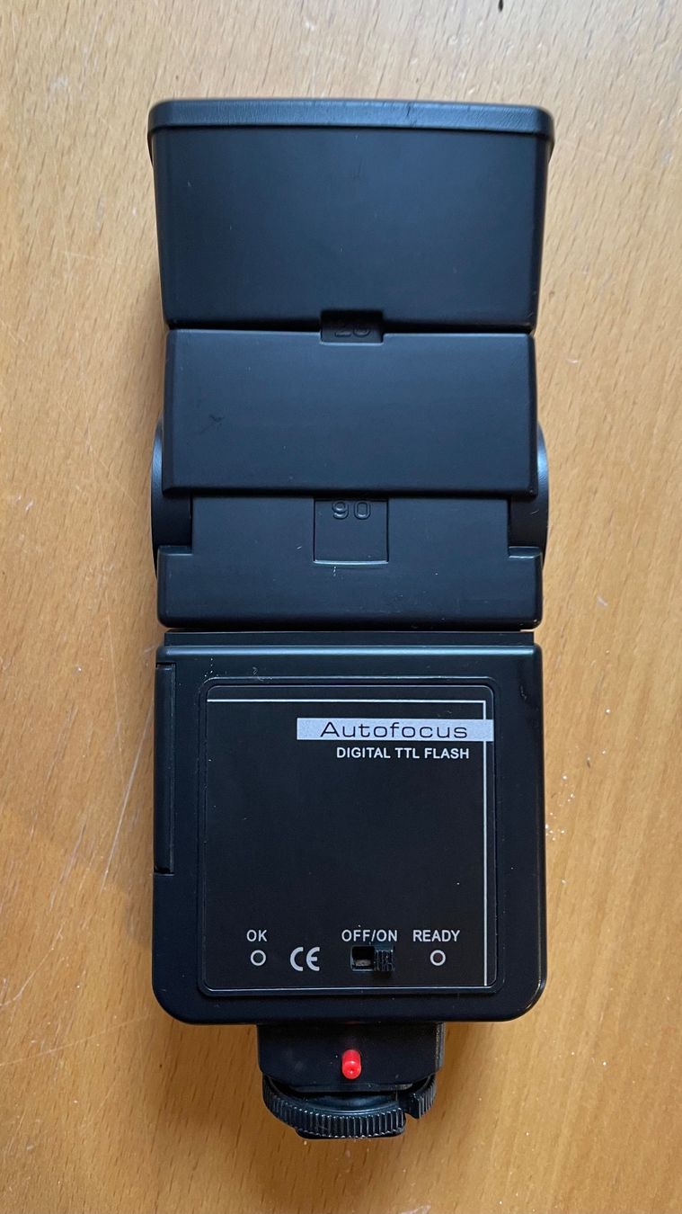 Flash: Emoblitz D728AFC Autofokus Blitz – Usato da Scheuren venduto da Hammerhai1 1