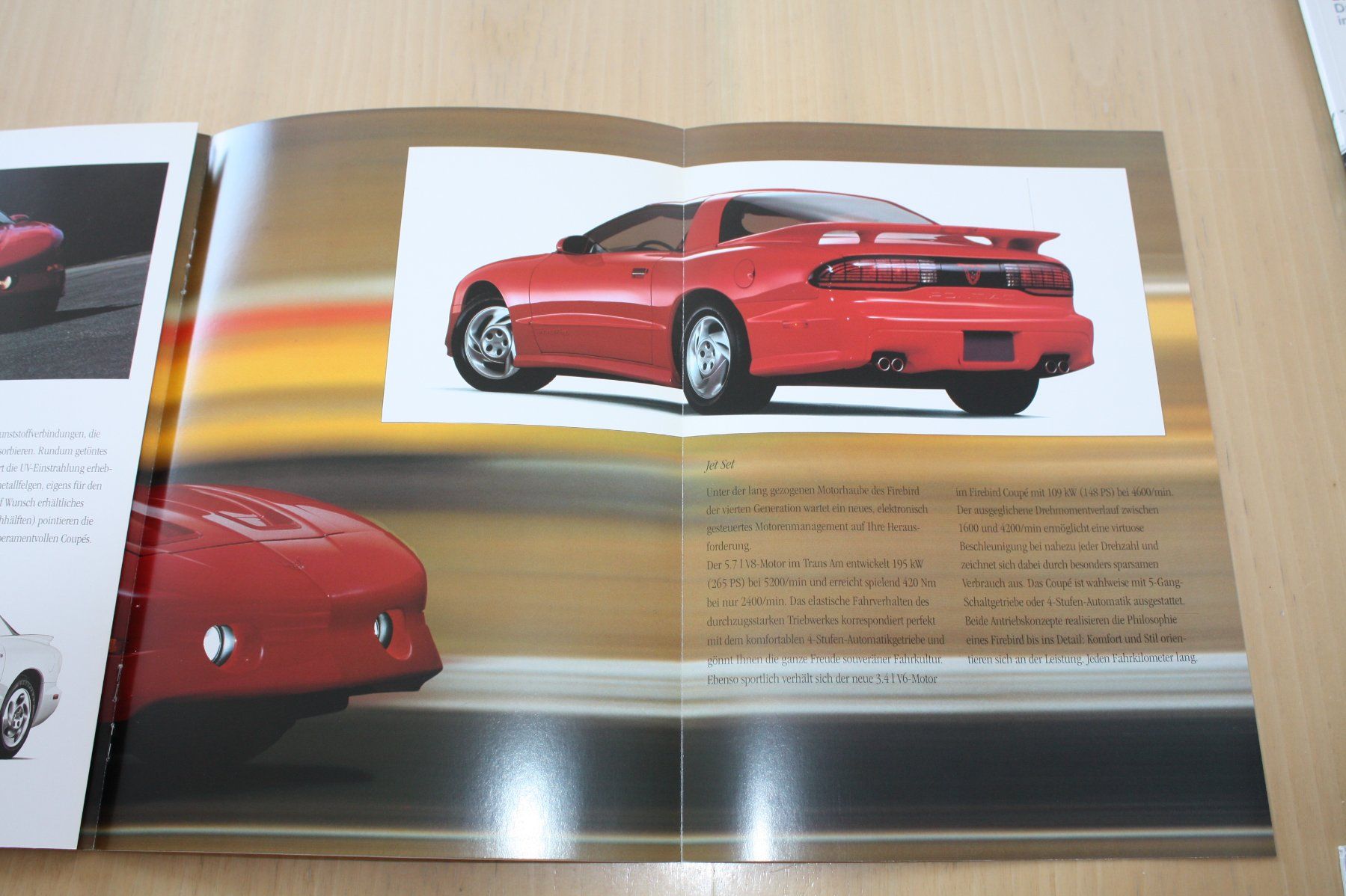 Pontiac Documenti: Pontiac Firebird Prospekt 1993 – Usato da Wikon venduto da erwin400 4