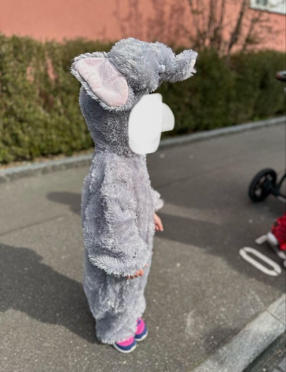Costumi: Fasnachtskostüm Elefant Grösse 110 – Nuovo (secondo la descrizione) da Adliswil venduto da surenya 1