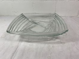Elegante Glasschale, vintage, perfekt für die Festtage