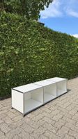 USM Haller Regal / Lowboard 3x1 Reinweiss Q1