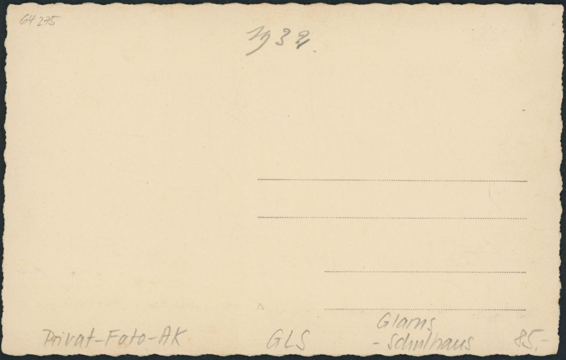 Cartoline postali: GLS Glarus – Nuovo (secondo la descrizione) da Schindellegi venduto da dormay 1