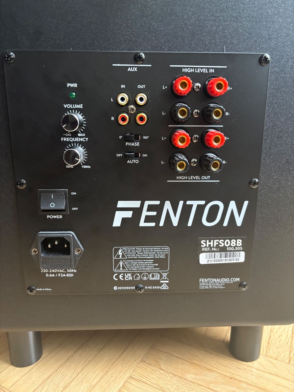 Casse acustiche: Fenton SHFS08B Subwoofer – Usato da Cham venduto da bet_jp2l 2