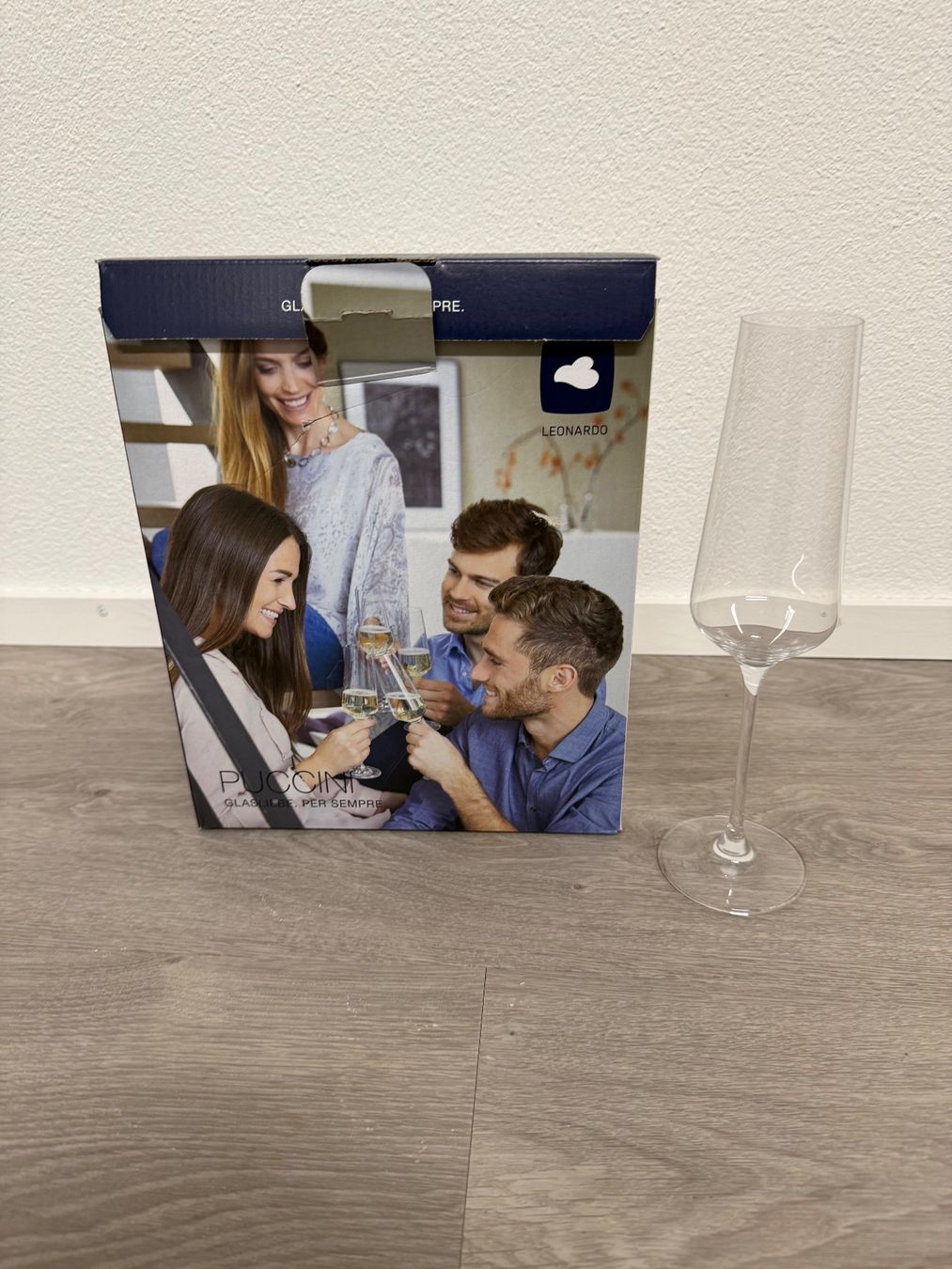 Bicchieri: 6x Sektglas Leonardo Puccini – Nuovo e nell'imballaggio originale da Liestal venduto da Sun777