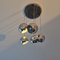 Kaskaden-Pendelleuchte im Space-Age-Design