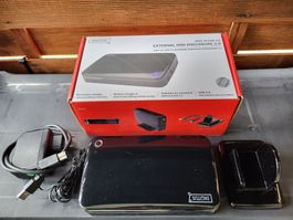 Festplattengehäuse USB 3.0 von Digitus inkl. 1TB Festplatte