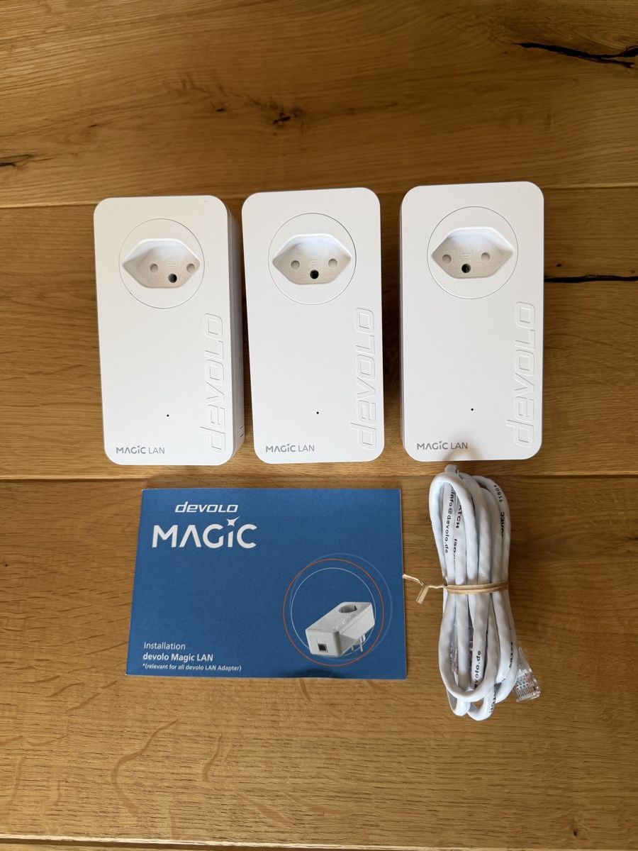 Devolo WiFi: Devolo Magic LAN Adapter 3er Set  – Usato da Muntelier venduto da Oli1981
