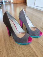 Pumps/ High Heels in Wildlederoptik, Grösse 37. Unbenutzt