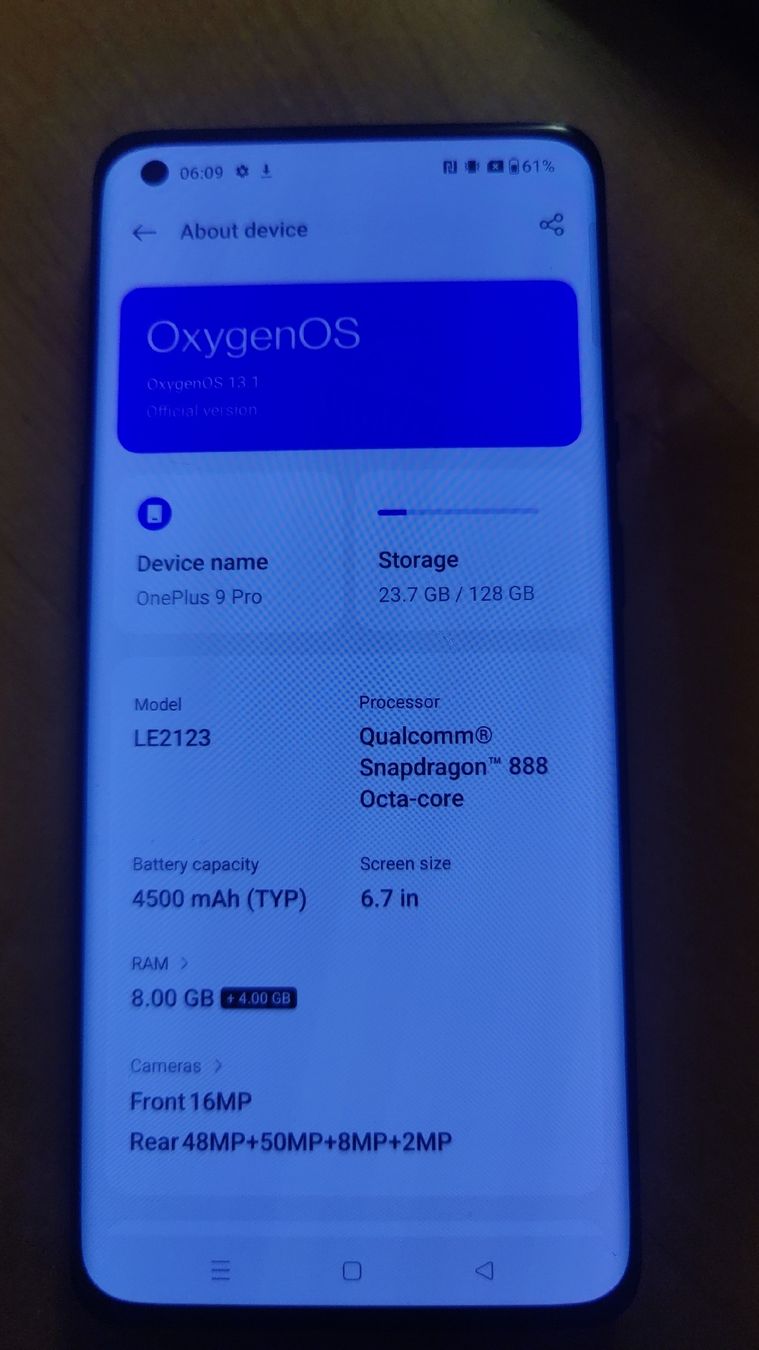 OnePlus Handys / Smartphones: Oneplus 9 Pro 128GB – Gebraucht aus Degersheim von HariOm 1