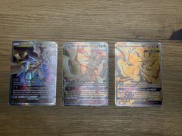 Pokémon Karten, 3x Ultra Necrozma
