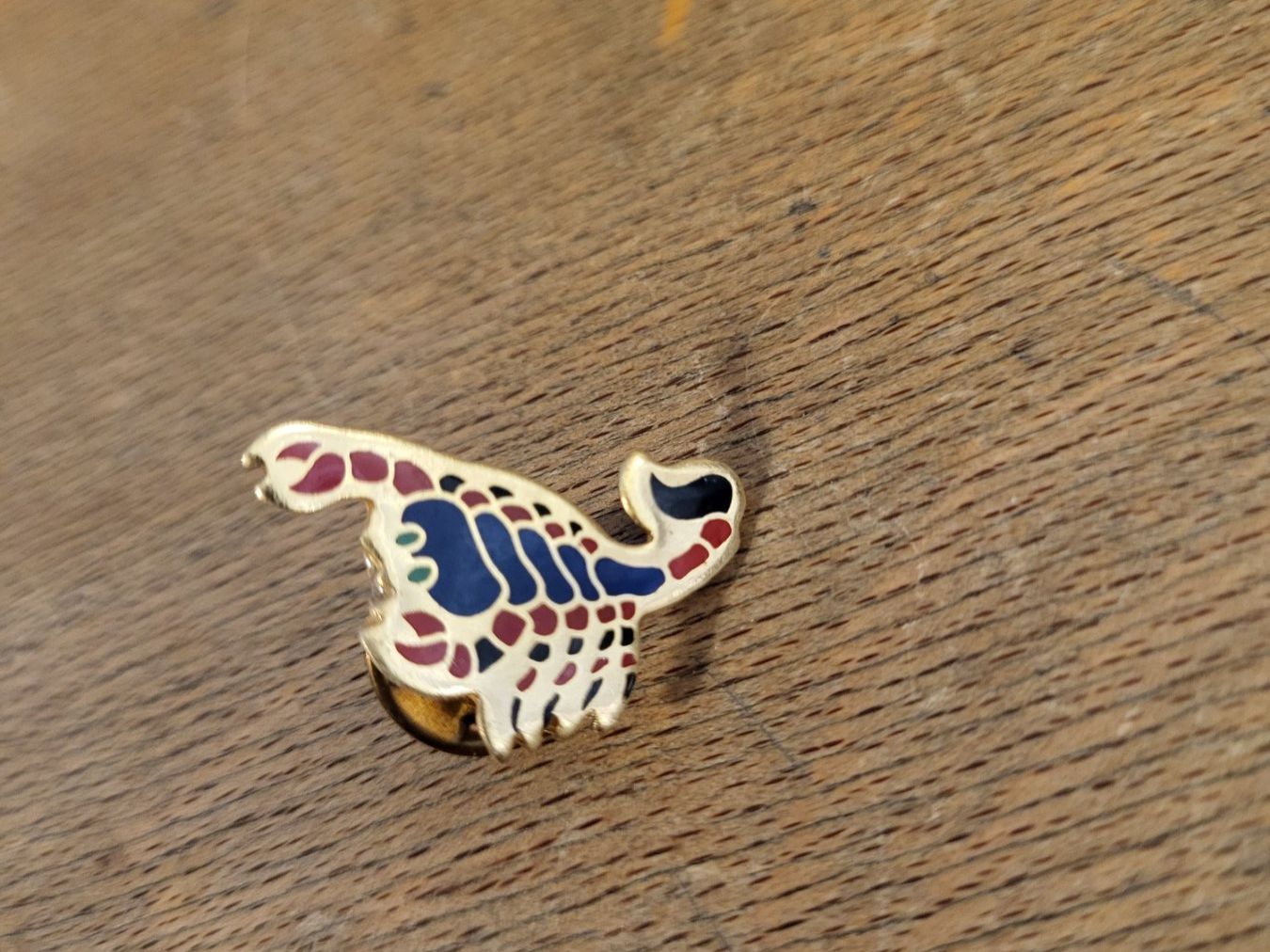 Placchette & Badge: Pin Skorpion – Usato da Thun venduto da Kissthis
