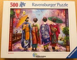 Puzzle Ravensburger - Kirschblütenspaziergang - 500 Teile