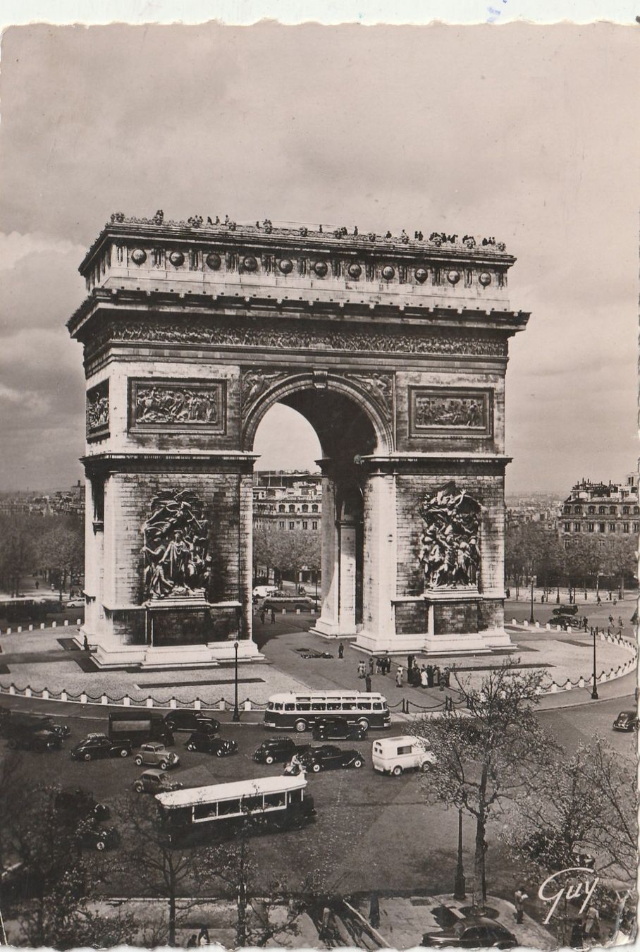 Cartoline postali: Paris – Usato da Lumbrein venduto da made02