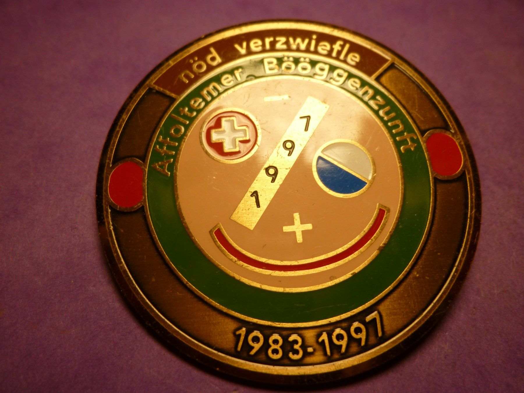 Plaketten & Abzeichen: AFFOLTERN 1997 GOLD – Gebraucht aus Ried (Muotathal) von Mandarin02