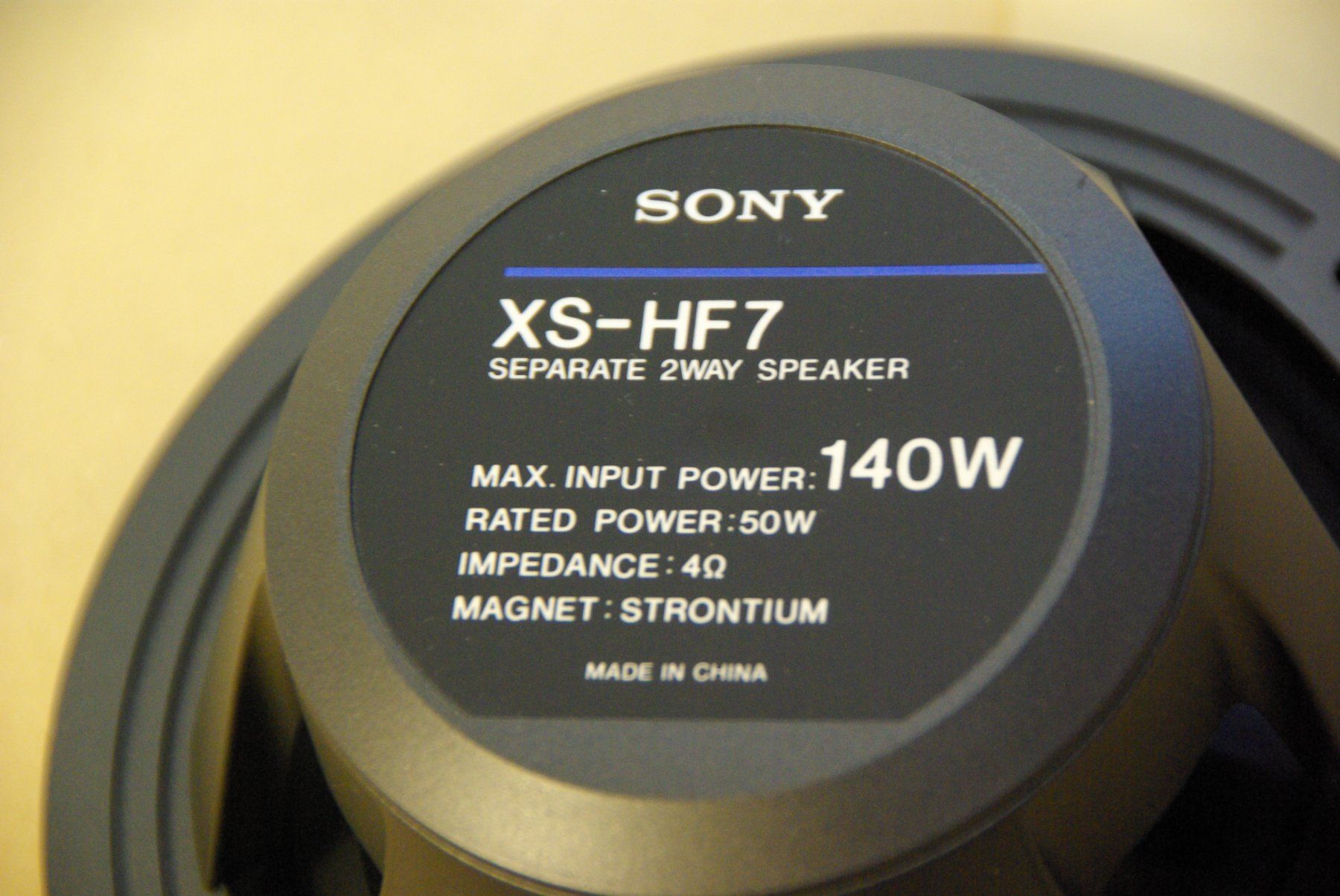 Sony Casse acustiche: SONY Lautsprecher XS-HF7 - 140W – Nuovo (secondo la descrizione) da Herisau venduto da Cevianer1844 4