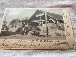 Bern Weissenbühl carte très rare 1905