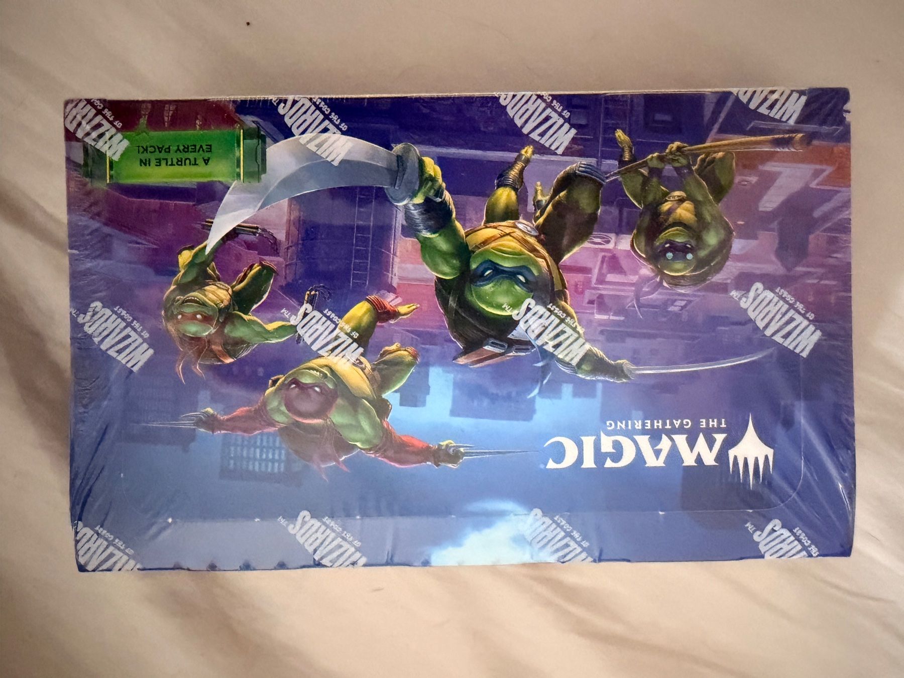 Magic The Gathering Carte collezionabili: Tortue ninja tmnt tcg display booster – Nuovo e nell'imballaggio originale da Bôle venduto da Fred-charlie