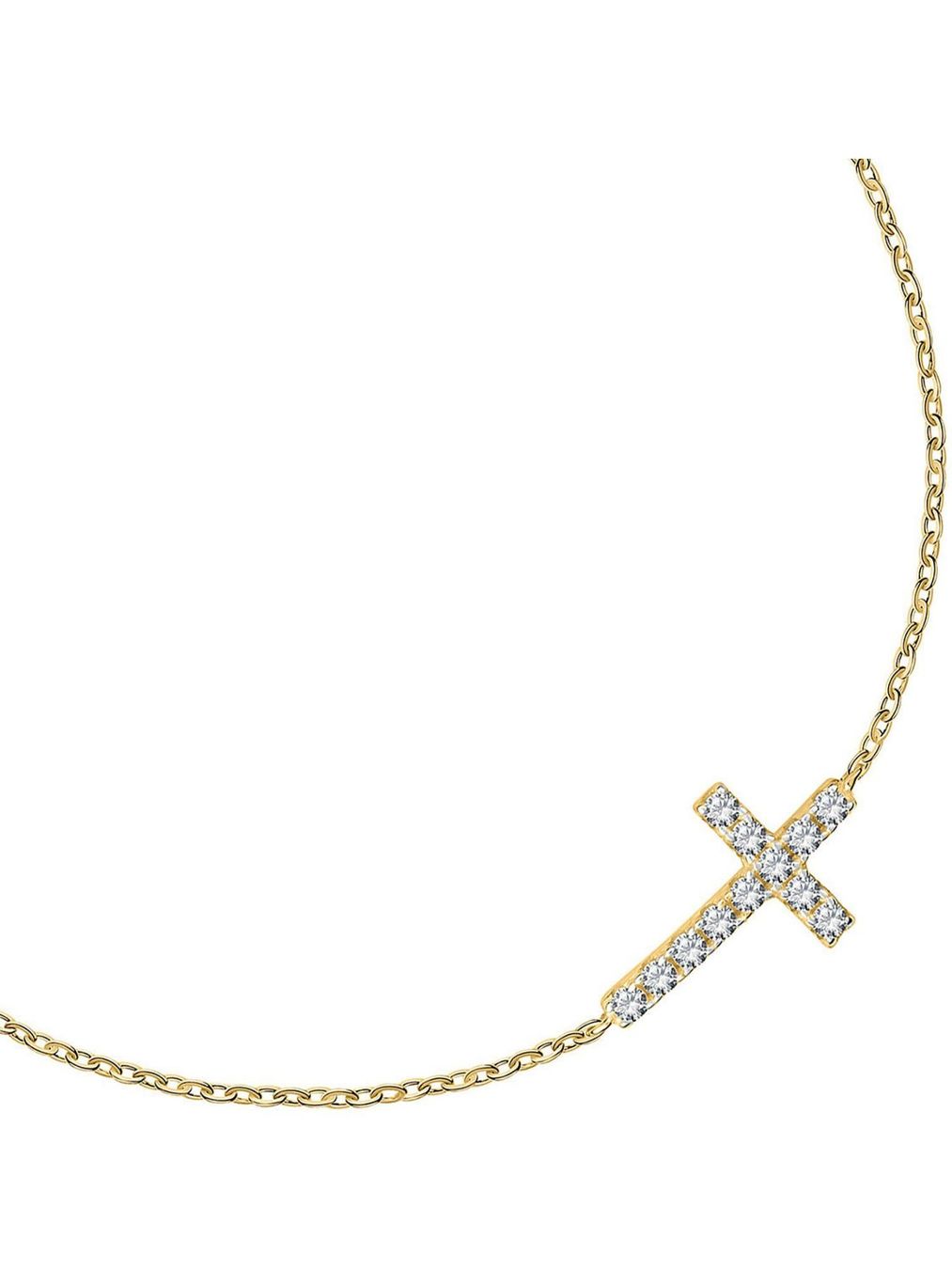 Bracciali & Braccialetti: Armband aus Gold Kreuz – Nuovo e nell'imballaggio originale da Hemmental venduto da Royalgold 2