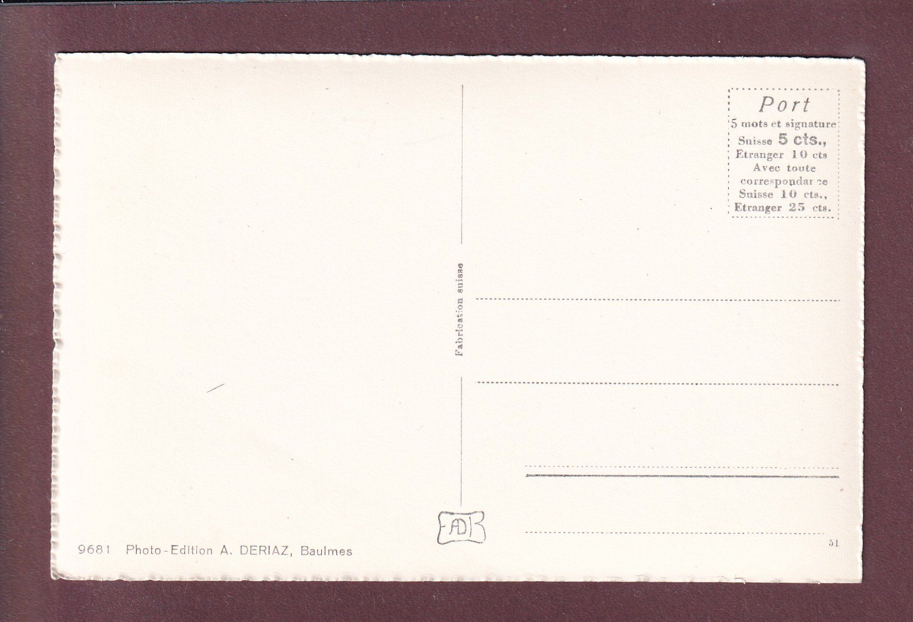 Cartoline postali: VAL D'ILLIEZ - Dents du Midi – Usato da Pully venduto da nicecards 1