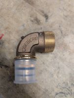 Geberit Mepla Übergangsbogen ¢40 5/4" AG