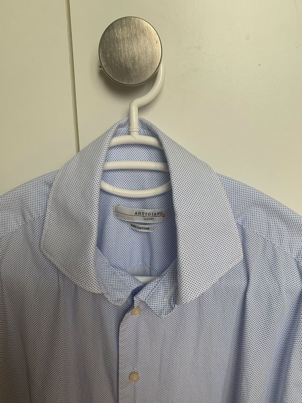 Camicie: Artigiano by Asoni Hemd hellblau Size 39 M – Nuovo (secondo la descrizione) da Nänikon venduto da Bi9Ca2Ec 1