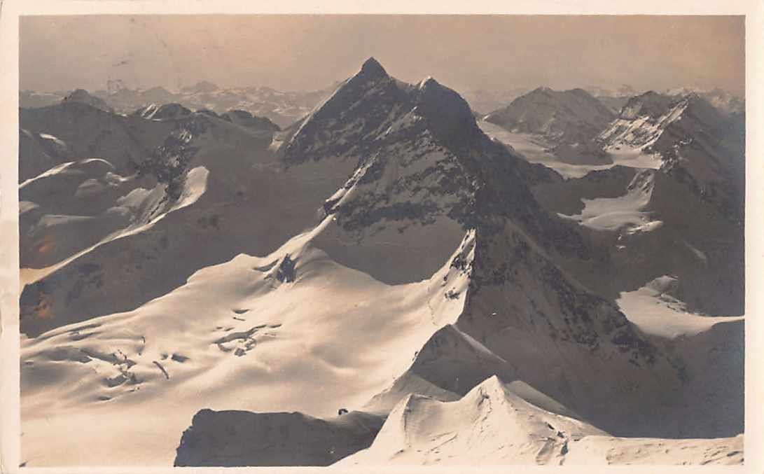 Ansichtskarten: 6 alte Ansichtskarten JUNGFRAUJOCH + 1 Brief – Gebraucht aus Winterthur von SchatzchischtliWinti 8
