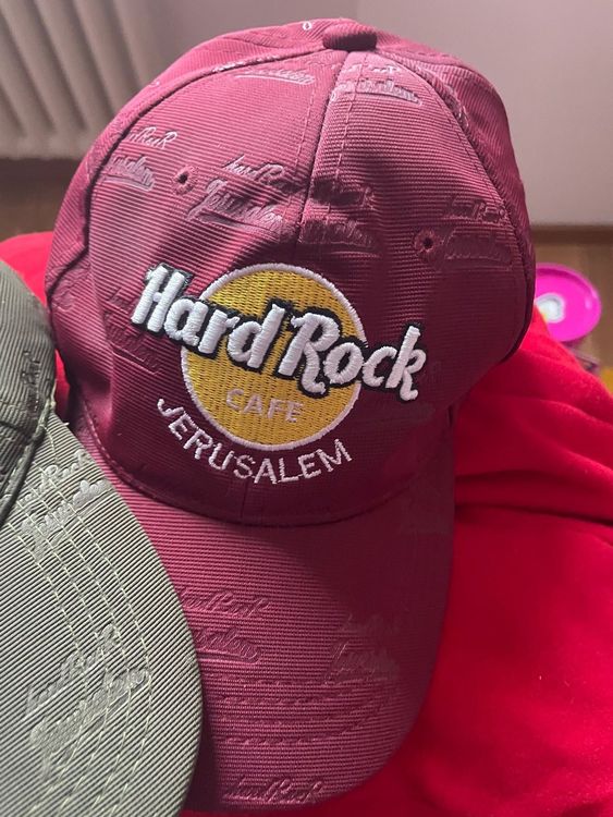 HARD ROCK CAFE JERUSALEM CAP MÜTZE CAPE DUNKELROT Kaufen auf Ricardo