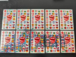 10x Panini Coca Cola impossible Sticker