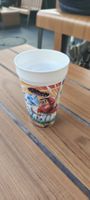 Orginaler Fussballbecher Motiv mit Nummer 23 neu