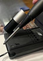 Heissluftföhn mit kleiner Düse