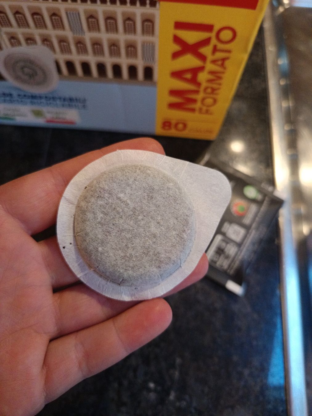 Lebensmittel & Spezialitäten: Caffè Borbone Napoli 80 Cialde Compostabili Maxi Formato – Neu und originalverpackt aus Hünenberg von Man_662d 1