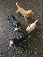 Schleich Hunde Set 4 Figuren neuwertig