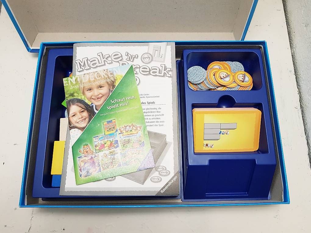 Giochi: MAKE N BREAK JUNIOR 2010 RAVENSBURGER BRETTSPIEL KOMPLETT – Usato da Reinach BL venduto da mon_89wb 3