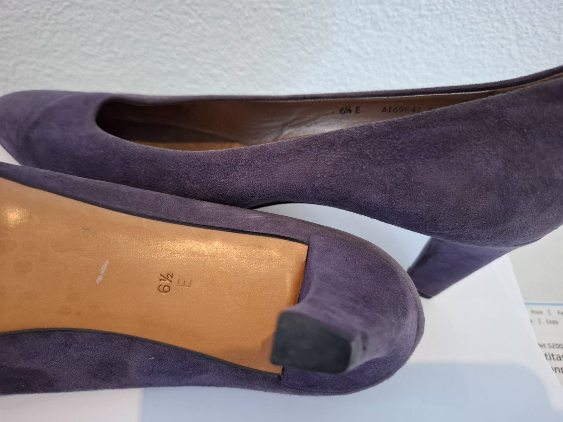 Bally Scarpe da donna: Bally, Pumps, Wildleder, violett, Gr. 40 – Usato da Dornach venduto da shoe-lina 5