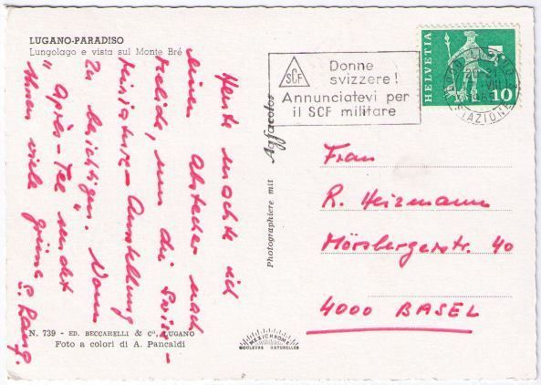Cartes postales: Lugano-Paradiso – D'occasion à Binningen par Mountainrider 1