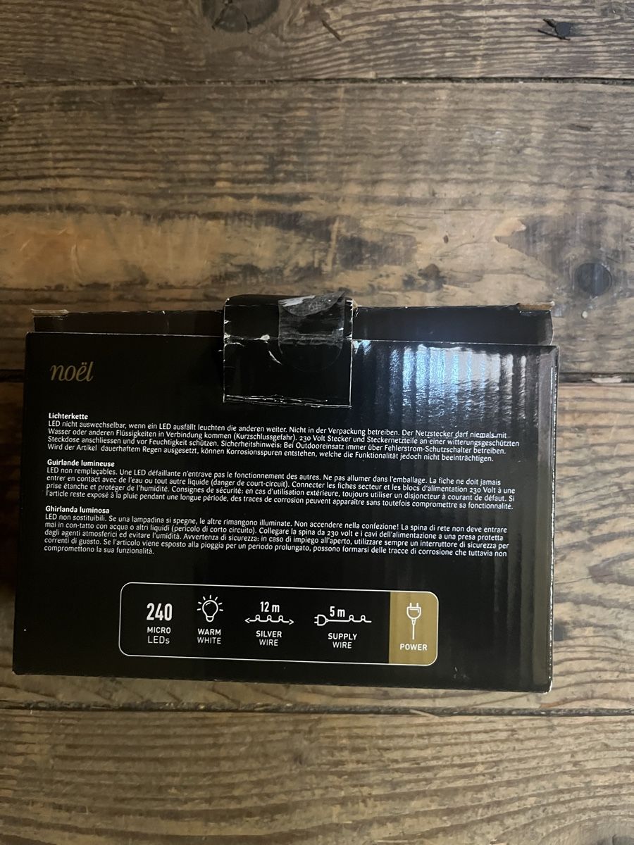 Ghirlande e barre luminose: Angel Hair Lichterkette NEU – Nuovo (secondo la descrizione) da Bern venduto da Blumentopf. 1