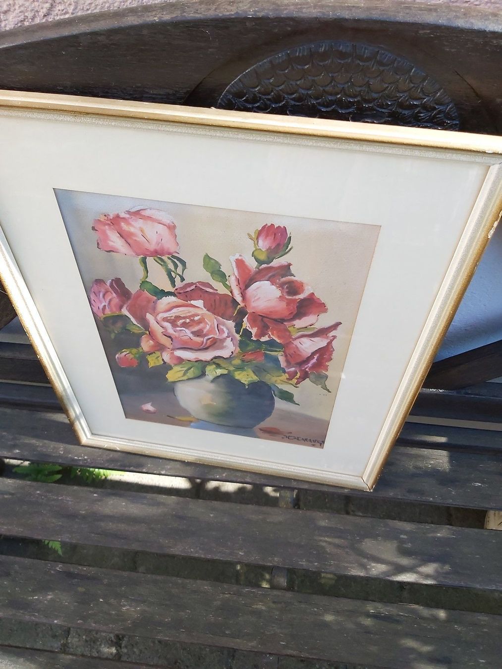 Foto & Immagini: Romantisches Rosenbild – Usato da Winterthur venduto da Goldpipau 6