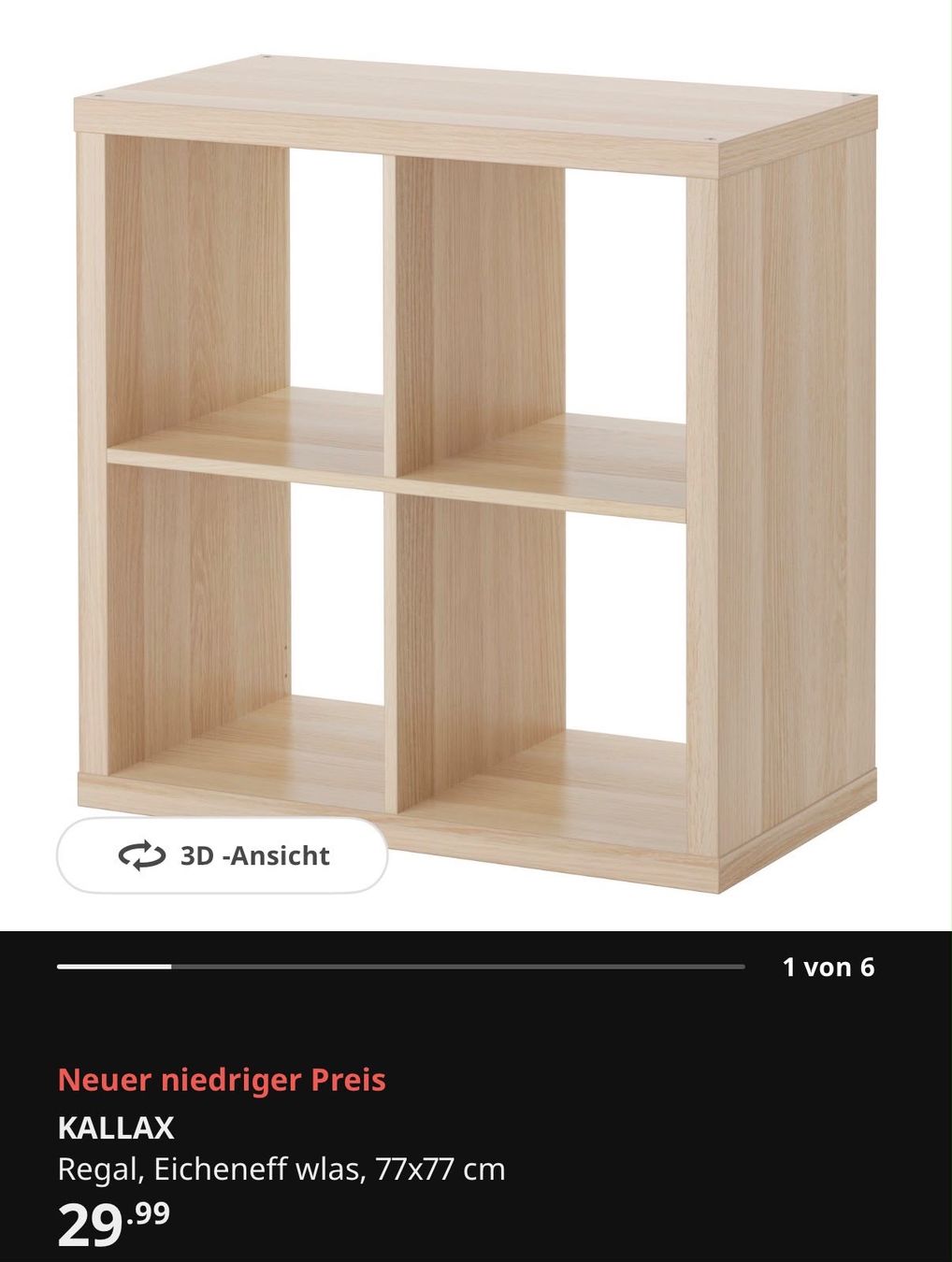 Regale: IKEA Kallax - Regal – Gebraucht aus Schaan von bea_b2dz 2