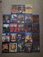Konvolut aus 24 Blu ray Filmen. 2 Steelbook editions.