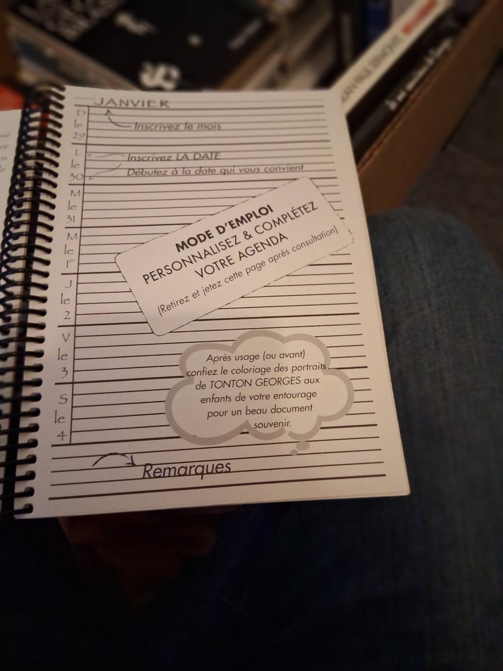 Libri: Agenda Georges Brassens – Usato da Aigle venduto da Marcagapit 2