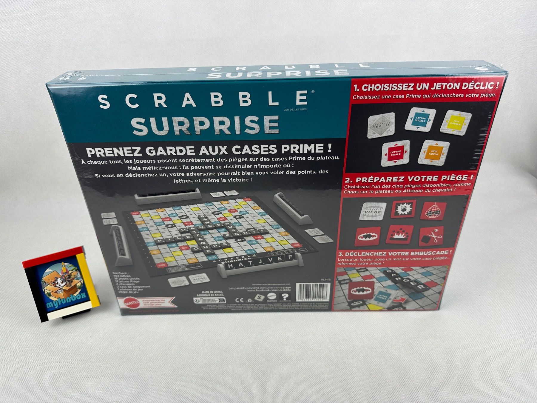 Mattel Spiele: jeu de plateau Mattel Scrabble Surprise  Neuf – Neu und originalverpackt aus Kappel SO von MyFunBox 1