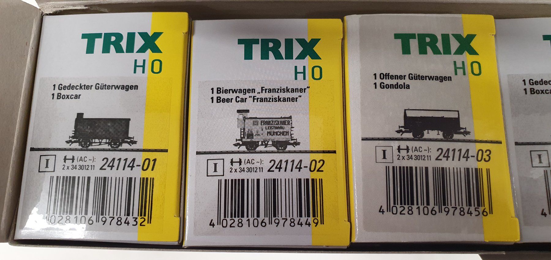Trix Modellini di ferrovie: TRIX 24114 K.Bay.St.B. Set Güterwagen Ep. I – Nuovo e nell'imballaggio originale da Würenlos venduto da jub_nd5j 4