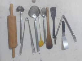 Küchenhelfer Set, 10-teilig, neuwertig, super Zustand