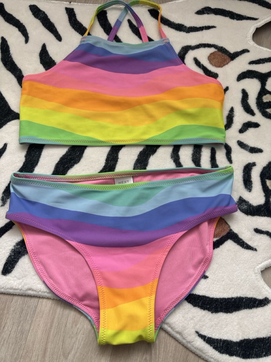 Costumi da bagno & Bikini:  Regenbogen Bikini-Next, Grösse 130🌈 – Usato da Basel venduto da ana_2yvd