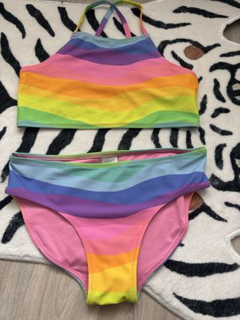  Regenbogen Bikini-Next, Grösse 130🌈