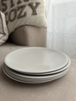 6 Plastik-Teller Cucina & Tavola NEU grau — NP 27.-